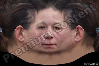 0002 Woman head premade texture 0002
